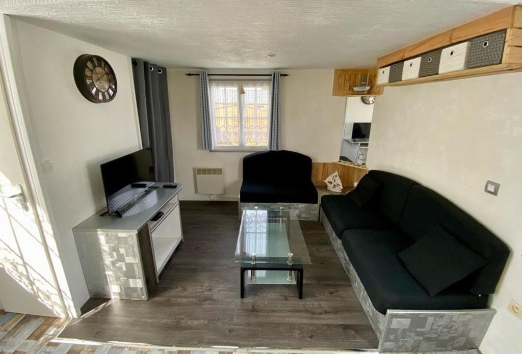 Mobilhome Emplacement 21 Biville-sur-Mer Exterior foto